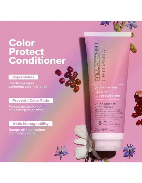 Paul Mitchell - Clean Beauty - Color Protect Conditioner - 1000ml