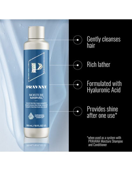Pravana - Moisture Marvel - Color Protecting Shampoo - 1000ml