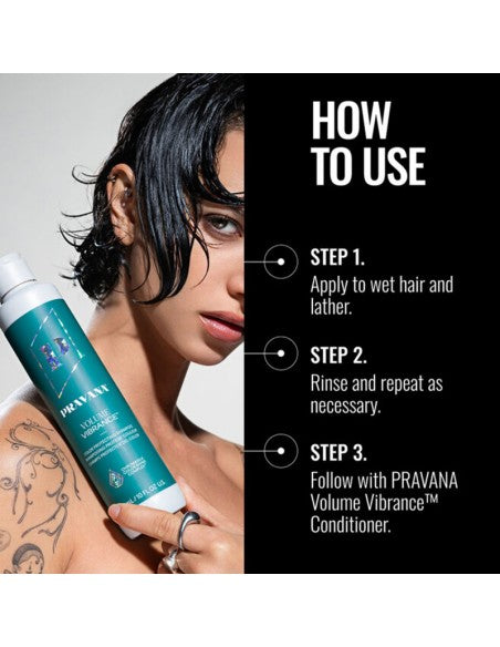 Pravana - Volume Vibrance - Color Protecting Shampoo - 300ml