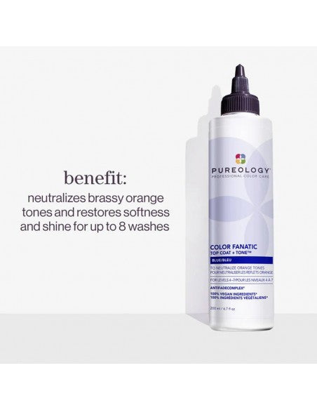 Pureology - Color Fanatic - Top Coat + Tone Blue - 200ml