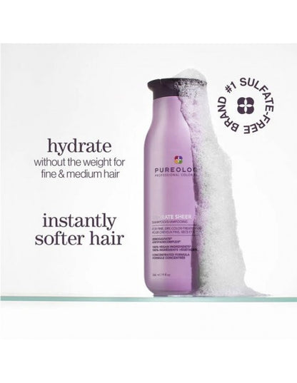 Pureology - Hydrate Sheer - Shampoo - 266ml