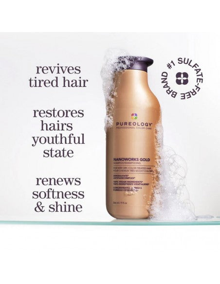 Pureology - Nano Works Gold - Shampoo - 266ml