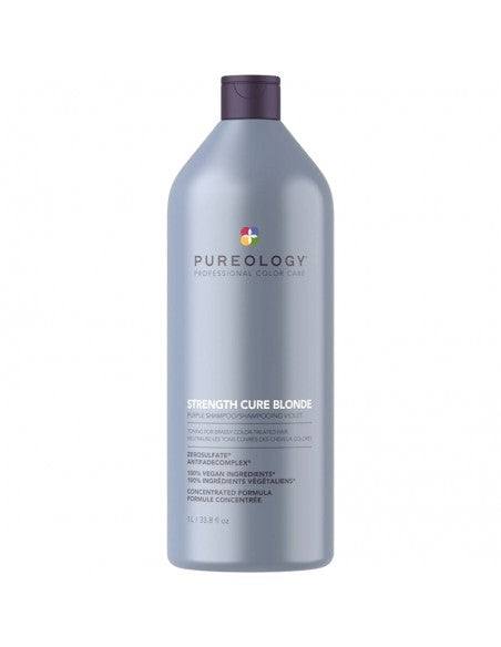 Pureology - Strength Cure Blonde - Purple Shampoo - 1000ml