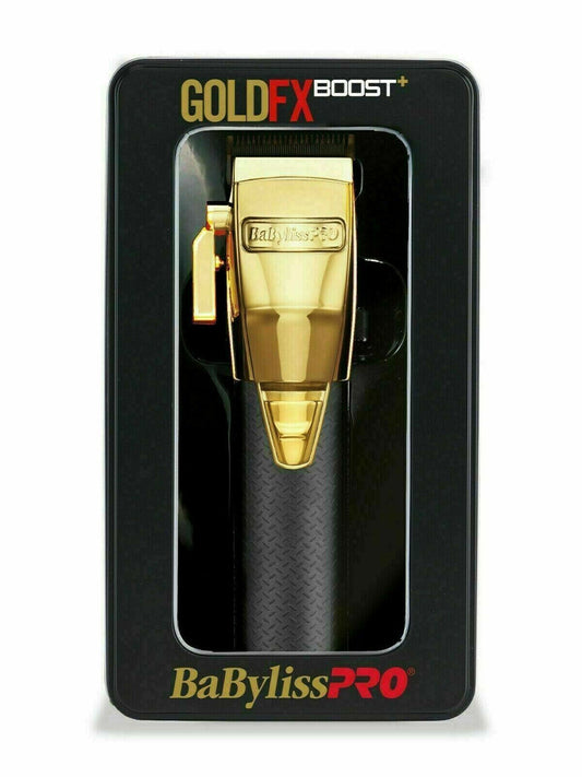 BabylissPro Boost+ Clipper - Black & Gold