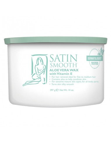 Satin Smooth - Aloe Vera Cream Wax - 397g