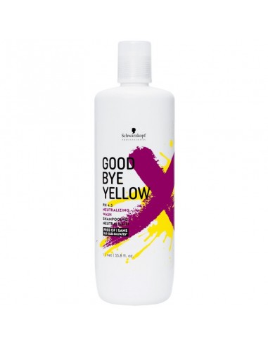 Schwarzkopf - Goodbye Yellow Neutralizing Wash Shampoo - 1000ml