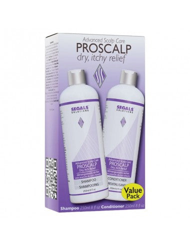 Segals - ProScalp Dry Itchy Scalp Relief - 250ml Duo