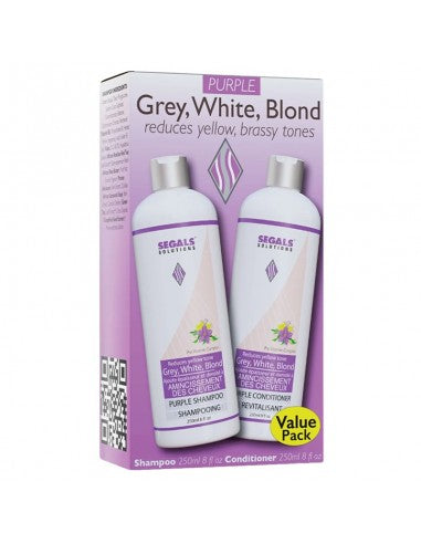 Segals - Silver Shine Grey White Blond - 250ml Duo