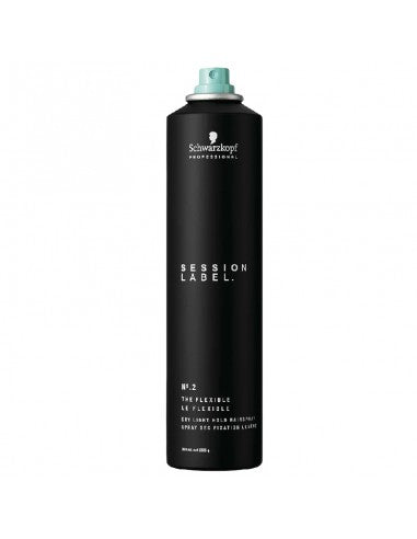 Session Label - The Flexible Dry Light Hold Hairspray - 500ml