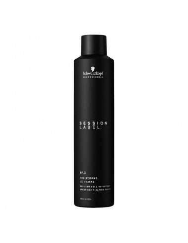 Session Label - The Strong Dry Firm Hold Hairspray - 300ml