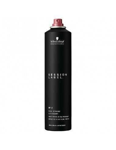 Session Label - The Strong Dry Firm Hold Hairspray - 500ml