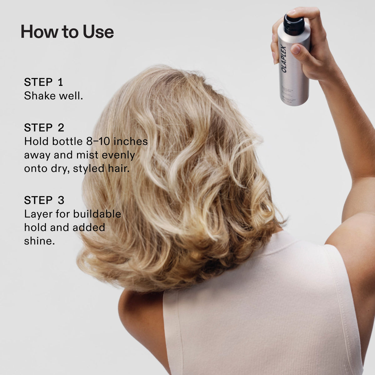 Olaplex Shape Set Hairspray Medium Hold Travel Size 67 g / 2.4 oz