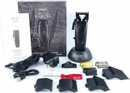 StyleCraft Saber 2 Hair Clipper in Black