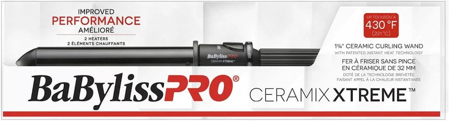 BaBylissPRO Ceramix Xtreme 1 1/4" Curling Iron