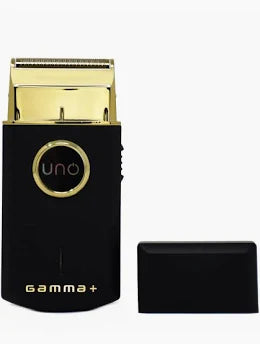 Gamma+ Uno Single Foil Shaver - Black