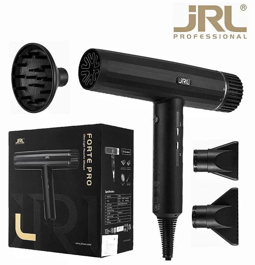 JRL Forte Pro Hair Dryer - Black