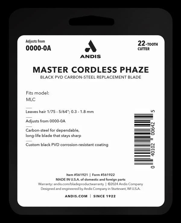 Andis Master Cordless Phaze Replacement Blade