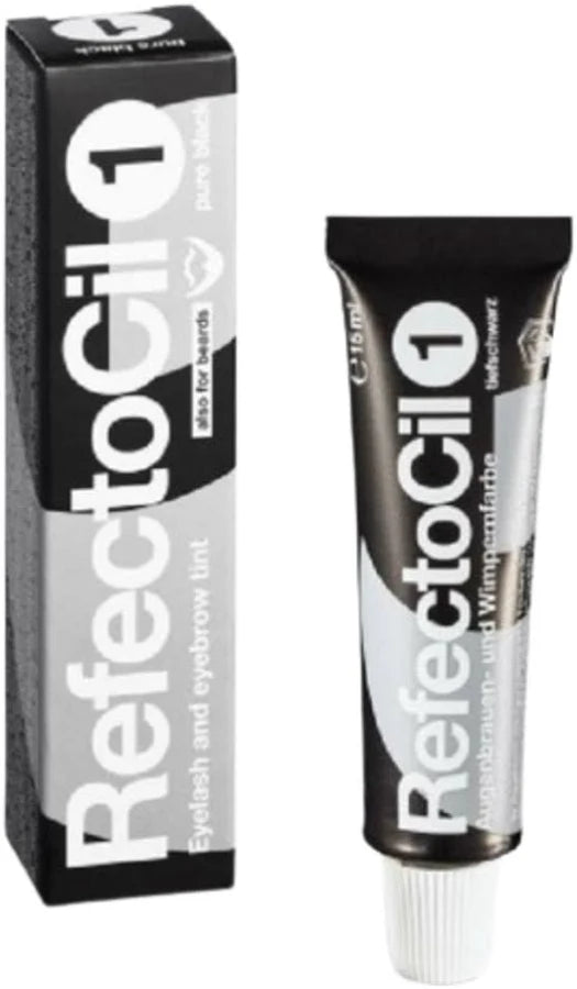 RefectoCil Tint Pure Black #1 - 15ml