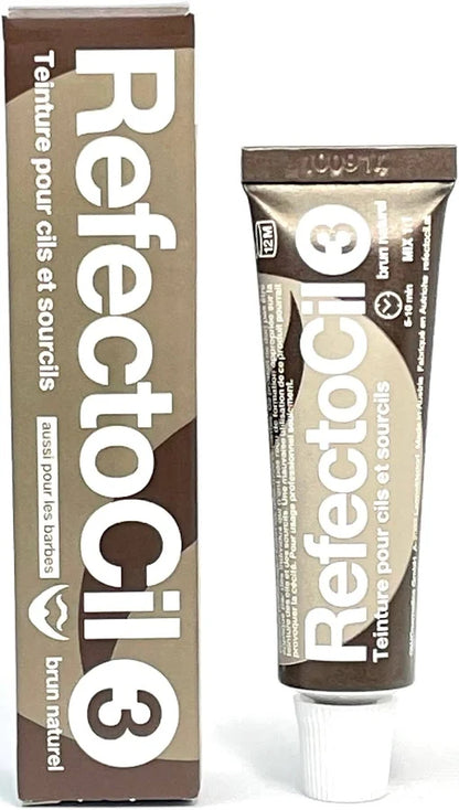 RefectoCil Tint Natural Brown #3 - 15ml