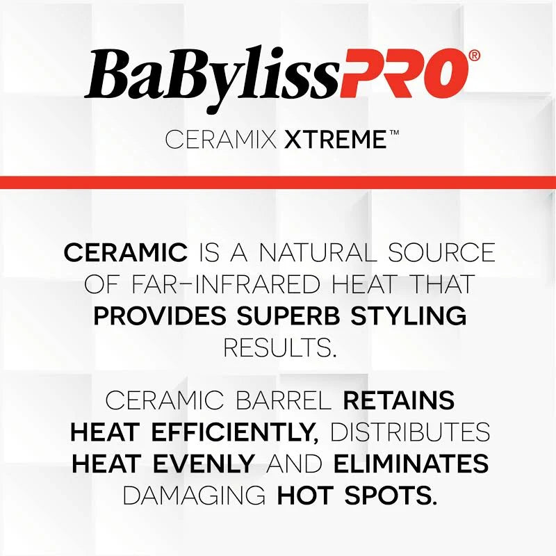 BaBylissPRO Ceramix Xtreme 3/4" Curling Iron