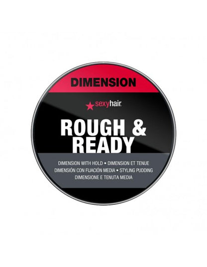Style SexyHair - Rough & Ready - Styling Putty - 70g