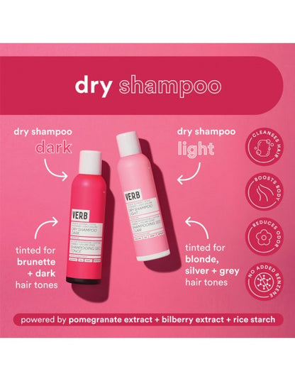 VERB - Dry Shampoo Dark Tones - 164ml