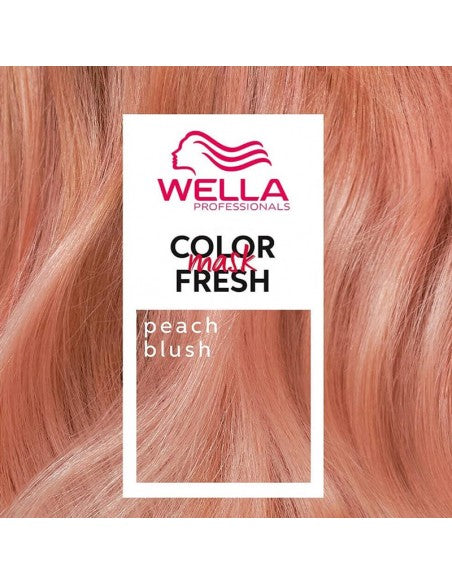 Wella - Color Fresh Mask - Peach Blush