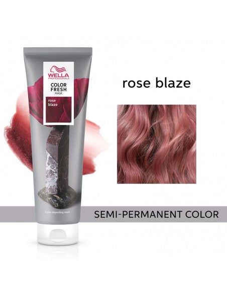 Wella - Color Fresh Mask - Rose Blaze