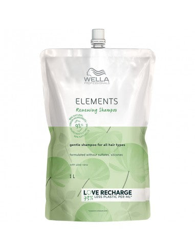 Wella - Elements Renewing Shampoo - 1000ml