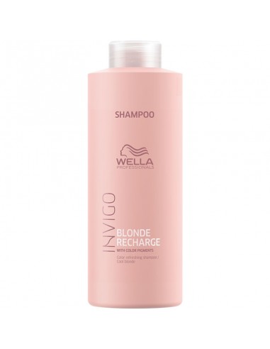 Wella - Invigo Blonde Recharge Shampoo Cool Blonde - 1000ml