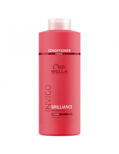 Wella - Invigo Brilliance Conditioner Coarse Hair - 1000ml