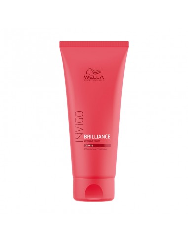 Wella - Invigo Brilliance Conditioner Coarse Hair - 250ml