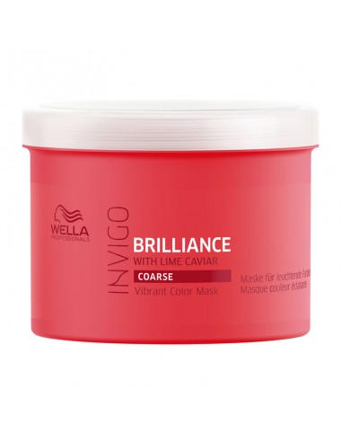Wella - Invigo Brilliance Mask Coarse Hair - 500ml