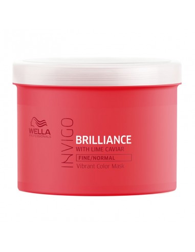 Wella - Invigo Brilliance Mask Fine Normal Hair - 500ml