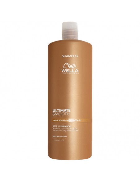 Wella - Ultimate Smooth Shampoo - 1000ml